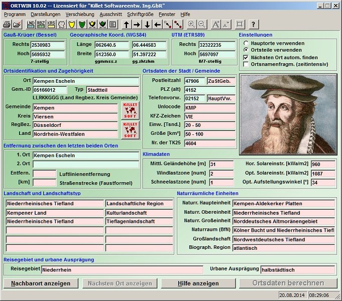 ORTWIN Screenshot